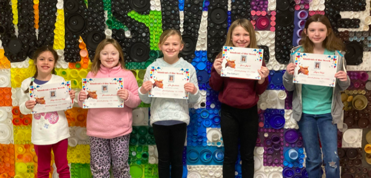 downsvilleES's tweet photo. Students of the Week- It's the Downsville way to be RESPECTFUL every day. @SDMAOnline https://t.co/0iJIXmkA3q