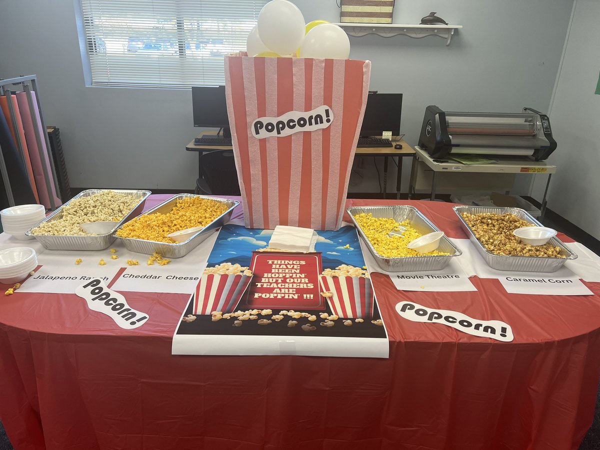 Jennifer Powell (@powell_rke) on Twitter photo Our <a href="/PME_Katyisd/">McRoberts Elementary</a> admin team treated us to popcorn on National Popcorn 🍿 Day! Thanks for making our Friday ❤️ Our <a href="/PME_Katyisd/">McRoberts Elementary</a> admin team treated us to popcorn on National Popcorn 🍿 Day! Thanks for making our Friday ❤️