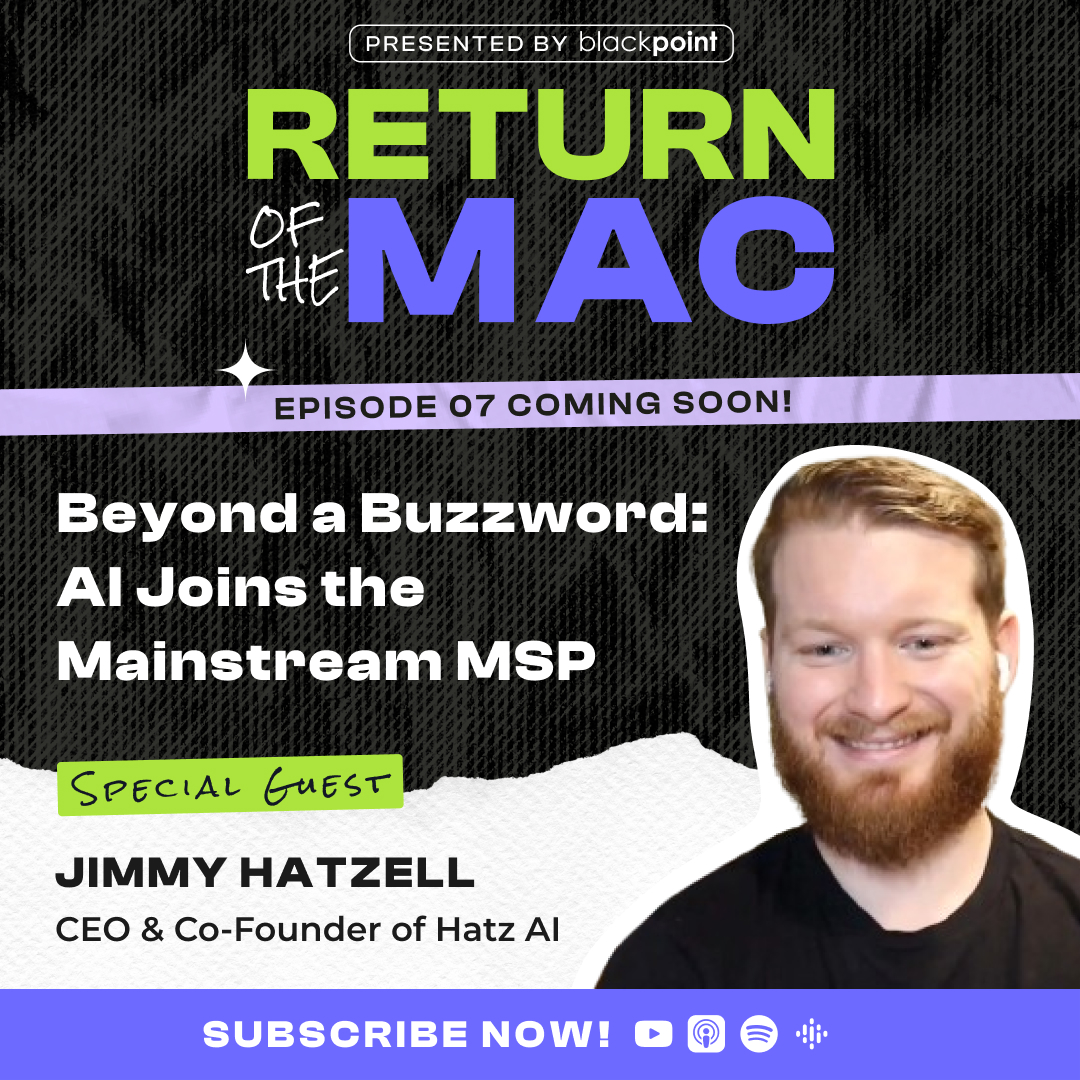 Blackpoint Cyber (@blackpointus) on Twitter photo What’s #AI as a service, and how can it enable #MSPs? Watch for Episode 7, coming soon! <a href="/jimmyhatzell/">Jimmy Hatzell</a> will share how the new <a href="/HatzAIx/">Jimmy Hatzell</a> will bring the capabilities of a data scientist to the SMB via MSPs.
hubs.ly/Q02h2mTp0 What’s #AI as a service, and how can it enable #MSPs? Watch for Episode 7, coming soon! <a href="/jimmyhatzell/">Jimmy Hatzell</a> will share how the new <a href="/HatzAIx/">Jimmy Hatzell</a> will bring the capabilities of a data scientist to the SMB via MSPs.
hubs.ly/Q02h2mTp0