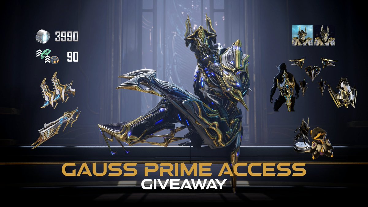 nighttea_wf's tweet image. Gauss Prime Access Giveaway thanks to @PlayWarframe!

To join:
   1. Follow me
   2. Like this post
   3. Retweet this post (No QRT)
   Optional. Is Volt/ Gauss faster?

Giveaway ends on February 1st (UTC+8 00:00), good luck!

#Warframe #WarframeCaptura #Captura #Giveaway #Gauss