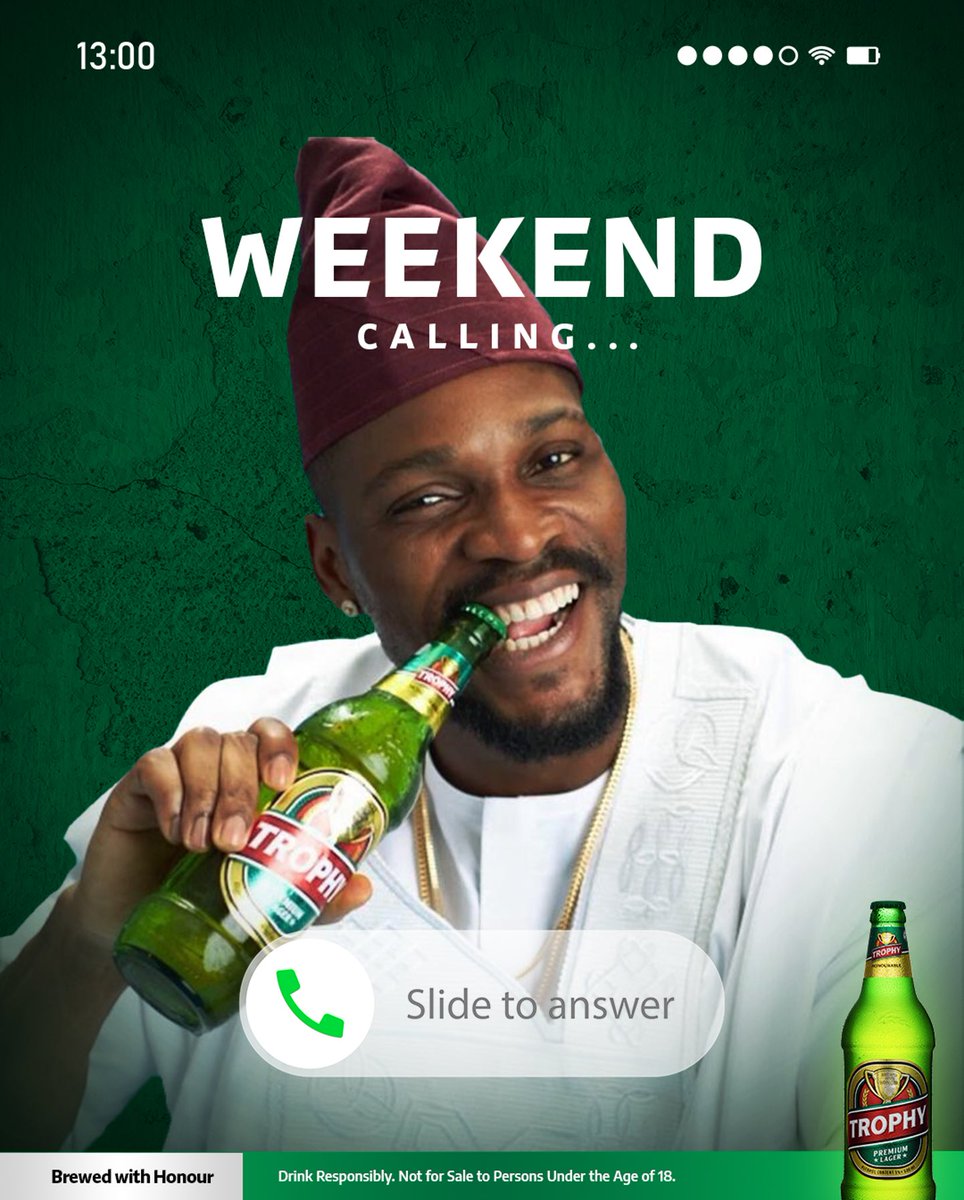 TrophyLager's tweet photo. It's the weekend! Time to go out and have some fun.
How are you spending your weekend?
#YouDeserveARefreshingTrophy #Hounourable #WaGbayi https://t.co/WEzZDaQqQO