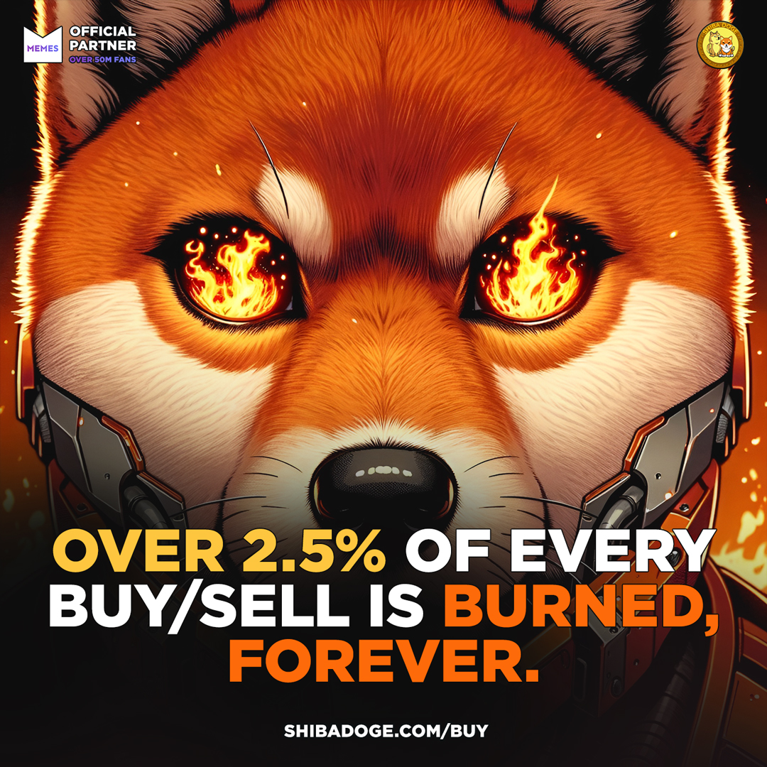 RealShibaDoge's tweet image. ShibaDoge is a #HYPERDEFLATIONARY token which #burns over 2.5% of every buy or sell #transaction. Forever 🔥

Get yours shibadoge.com/buy

Missed #Shiba? Missed #Doge?
Don&apos;t Miss #ShibaDoge!