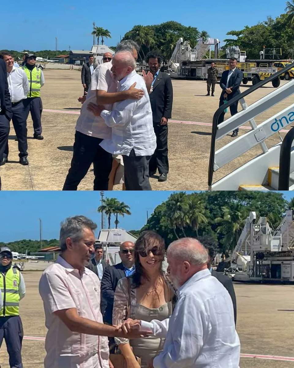 O nosso presidente Lula já está no Ceará! 

Daqui a pouco, participaremos do lançamento da pedra fundamental do primeiro campus avançado do ITA no Nordeste, na Base Aérea da capital.