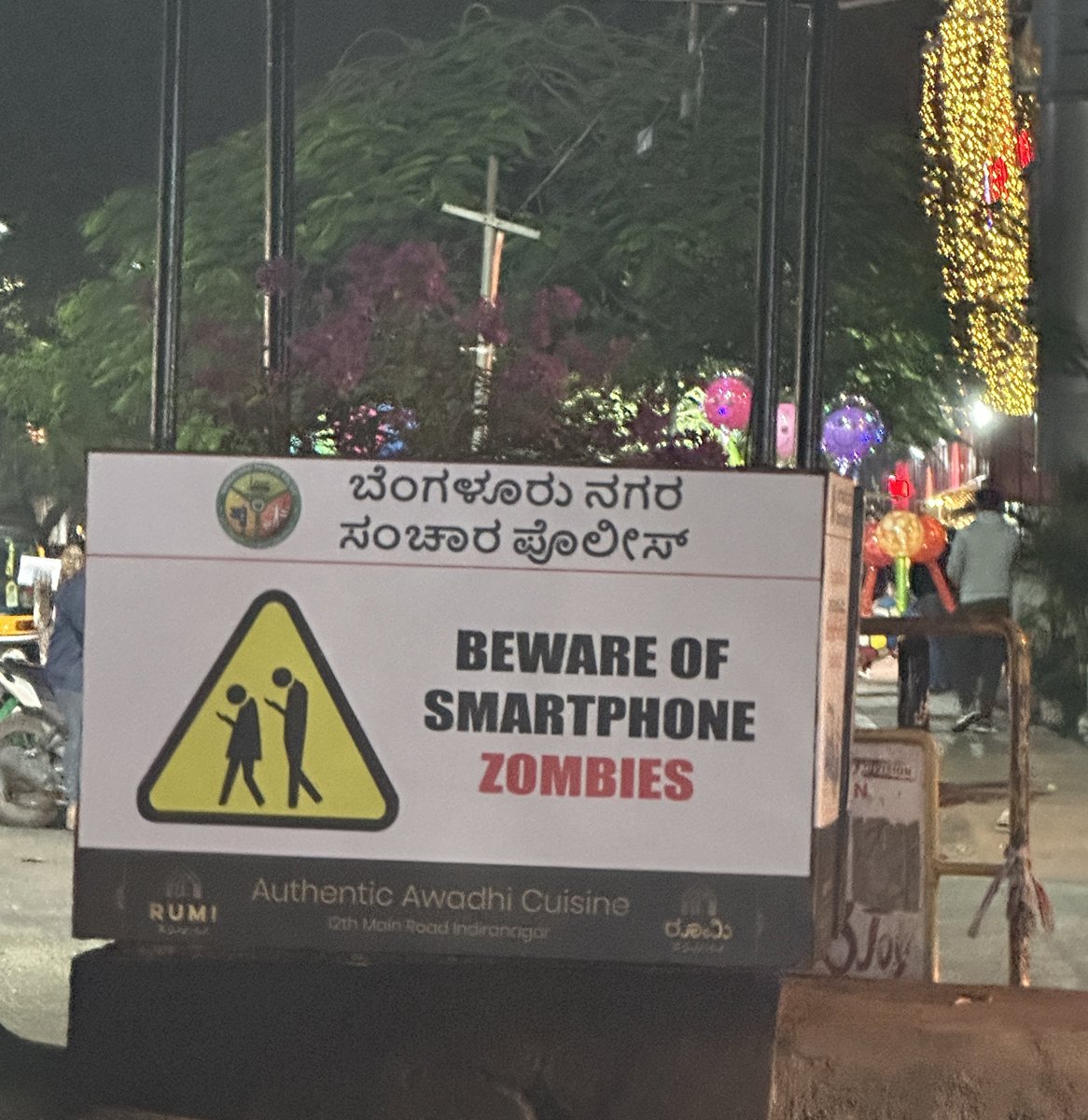 This signboard in BLR singlehandedly attacked our entire generation