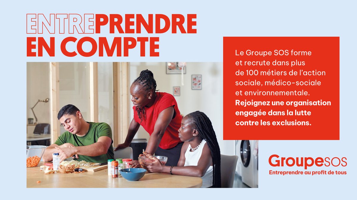 Groupe SOS (@groupesos) on Twitter photo 👪 Comme Marylène, éducatrice spécialisée au sein d’une unité d’accueil et d’hébergement pour mineur·e·s du <a href="/GSOSjeunesse/">Groupe SOS Jeunesse</a>, rejoignez les 22 000 employé·e·s du Groupe SOS ! 👉 Des offres et des formations vous attendent : recrutement.groupe-sos.org #GroupeSOSrecrute 👪 Comme Marylène, éducatrice spécialisée au sein d’une unité d’accueil et d’hébergement pour mineur·e·s du <a href="/GSOSjeunesse/">Groupe SOS Jeunesse</a>, rejoignez les 22 000 employé·e·s du Groupe SOS ! 👉 Des offres et des formations vous attendent : recrutement.groupe-sos.org #GroupeSOSrecrute