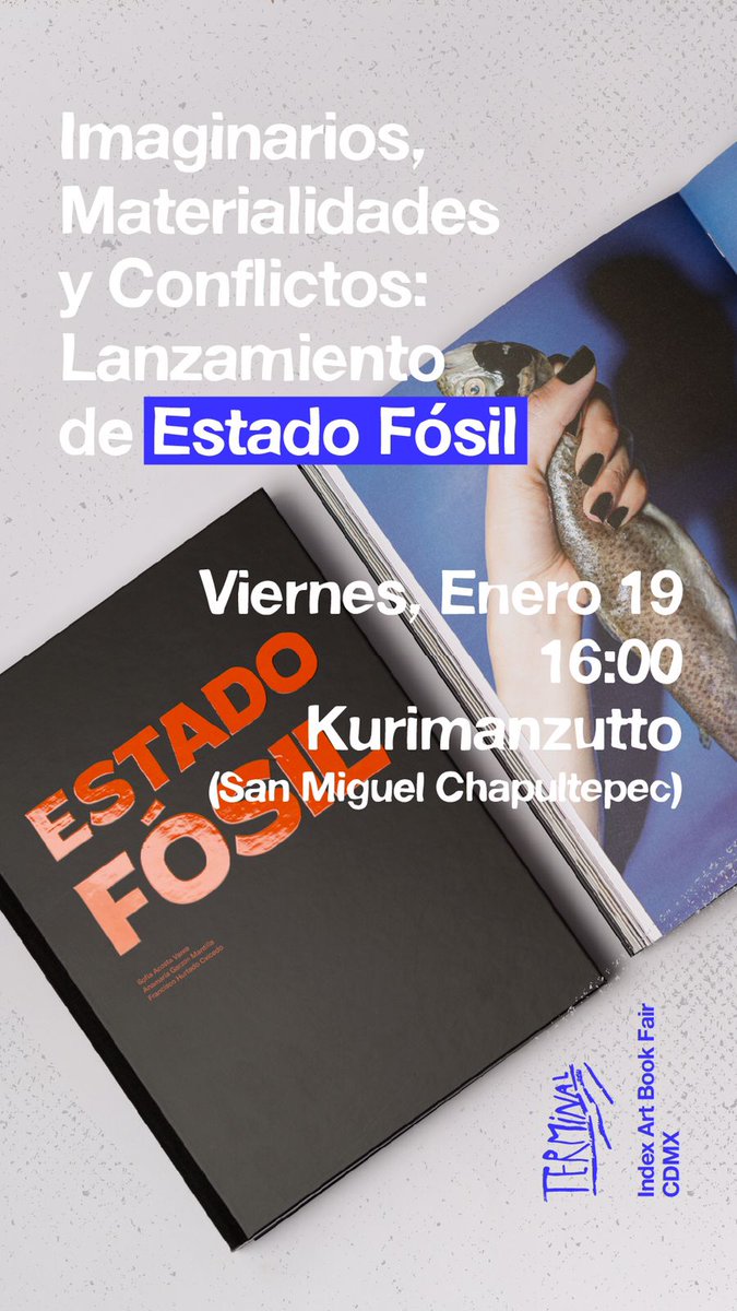 "¿Hay algo de nuestras vidas que se escape de los derivados del petróleo?". Esta pregunta da origen, en parte a este libro, artistas, activistas, escritores, cineastas desde el Ecuador conforman está red polifónica llamada Estado Fósil. Hoy hablaremos de todo esto en INDEX.