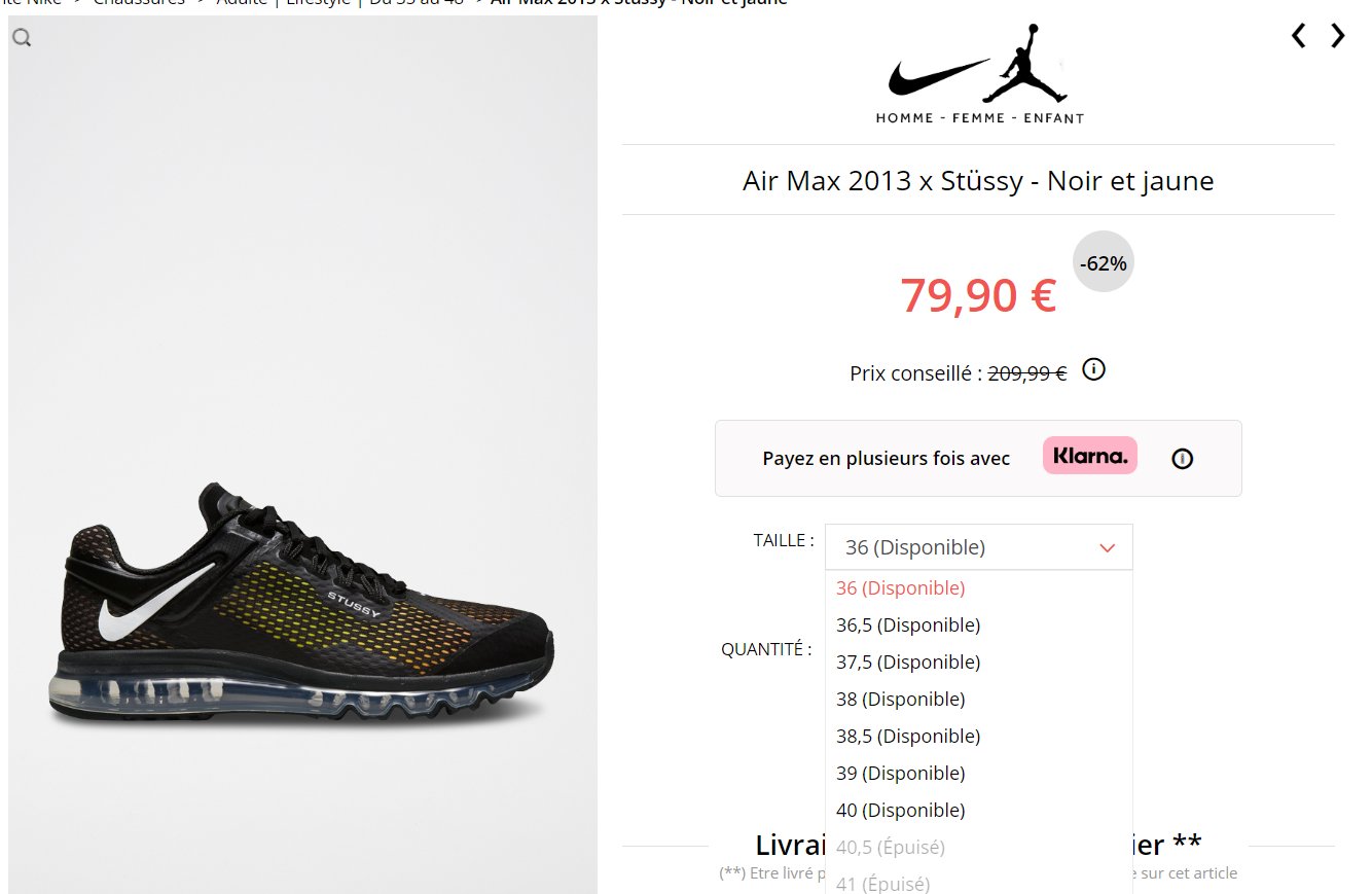 Vapormax enfant noir top