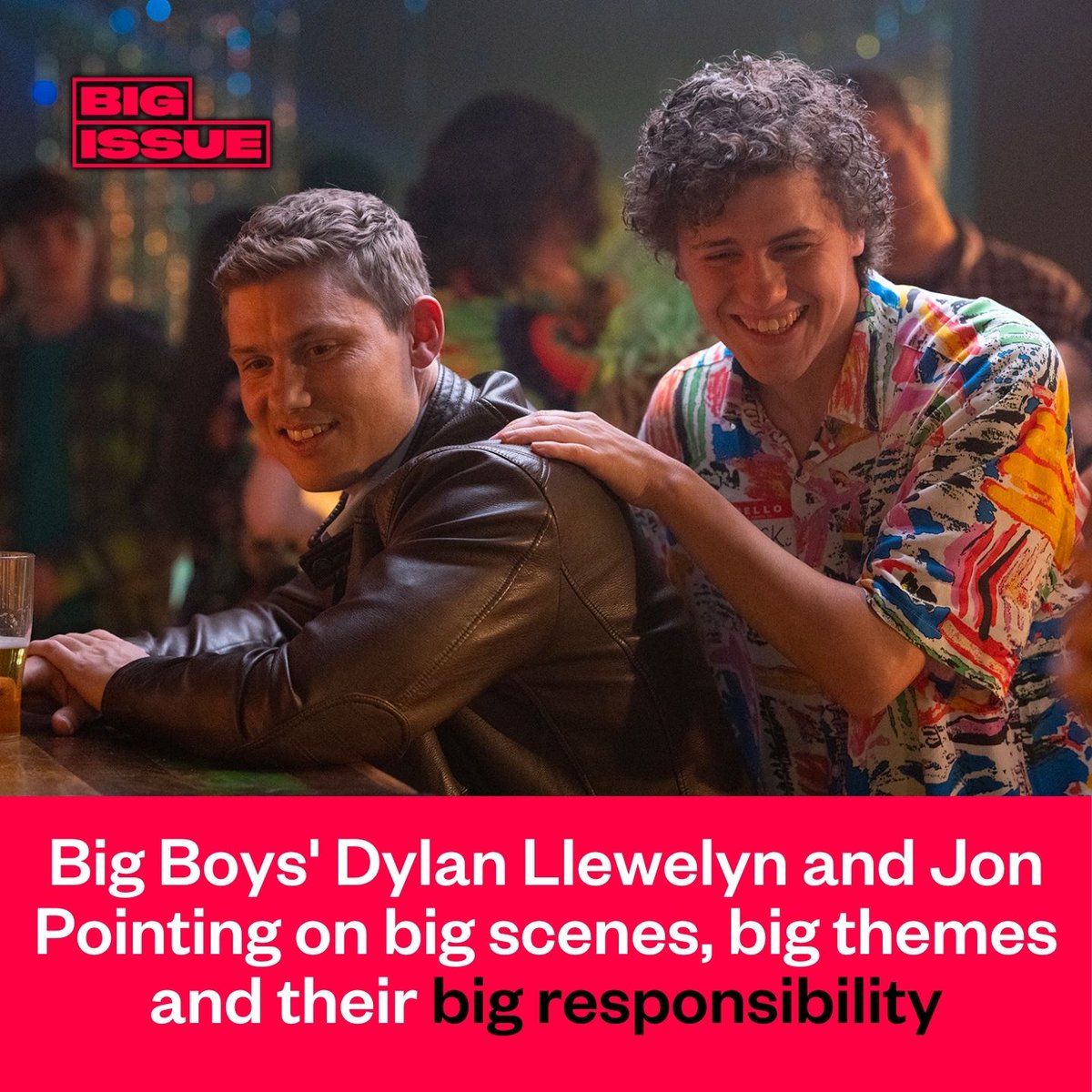 'It's been very overwhelming. But in a good way.' Big Boys stars @Djllewellyn and @JonPointing discuss the big themes and big moments that make Channel 4's queer coming-of-age comedy a classic. bigissue.com/culture/tv/big…