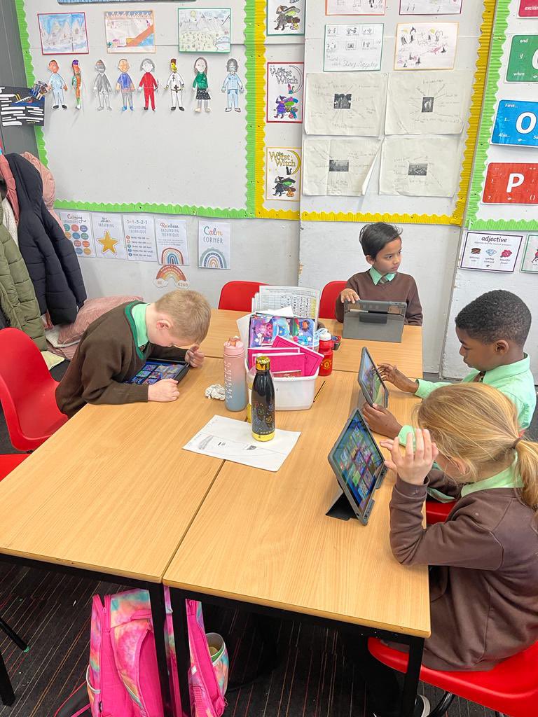 St_Denis_PS's tweet photo. Primary 4 worked hard on their understanding of times tables today, using Sumdog games to challenge themselves! Many of our learners in P4 are currently preparing for the Sumdog competition! Well done everyone 🥳 https://t.co/sgpF5uItTc