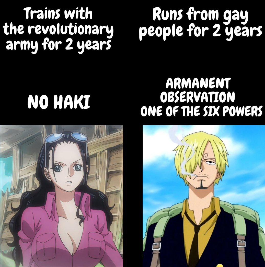 How does she not have any haki type?!

#ONEPIECE