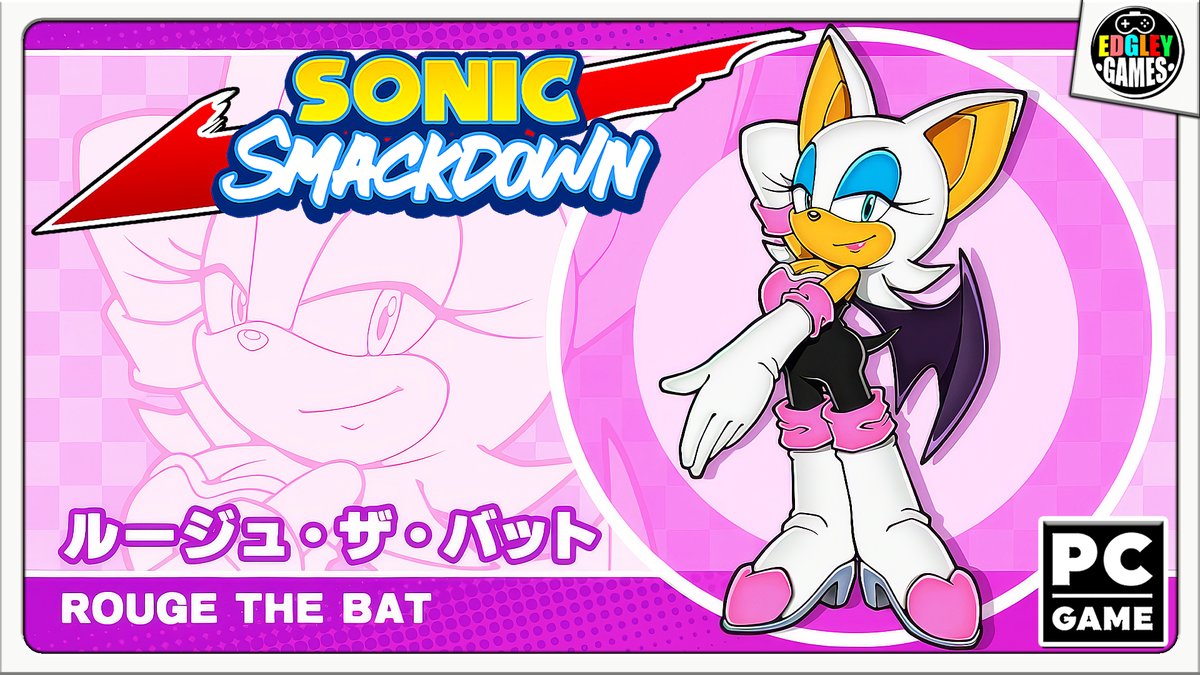 EdgleyGames's tweet photo. Sonic Smackdown: Definitive Edition - Gameplay with Rouge the Bat (PC) https://t.co/XeaUobzG03 via @YouTube #SonicSmackDown #SonicSmackDownPC #SonicSmackDownDefinitiveEdition #DefinitiveEdition #Sonic #SonicTheHedgehog #ArcForged #KnucklestheEchidna #AmyRose #MilesTailsPrower https://t.co/6lkB2VXDy3