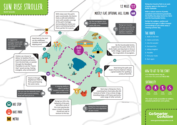 Tomorrow plan = sorted 😏

#GoSmarterGoActive in North Tyneside and visit to Rising Sun Country Park! The route is suitable for walkers, cyclists, wheelchair users and families; plus it offers tranquil surroundings on a brisk winter morning! ❄️ 🌳 ow.ly/316750QsBcb