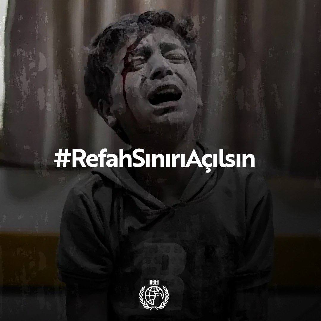 #RefahSınırıAçılsın