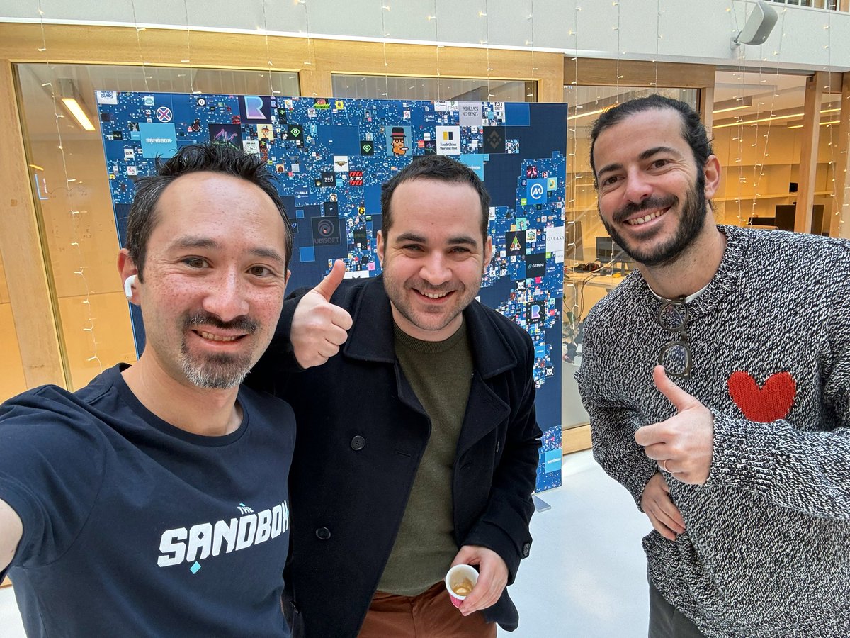 borgetsebastien's tweet photo. 🎓Glad to catch up with @BorisKesler of @TheWinkyverse_ @mainbotme this morning and discuss how to bring an Education focused virtual LANDS 🏞️ neighborhood on @TheSandboxGame - who's interested to be part of it? https://t.co/G0YnJshDXU