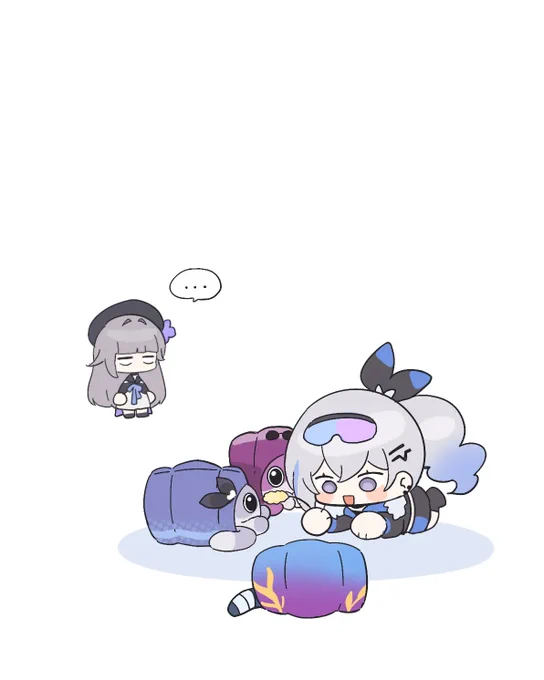 Give silver wolf her own cat cake critter!   #HonkaiStarRail #SilverWolf