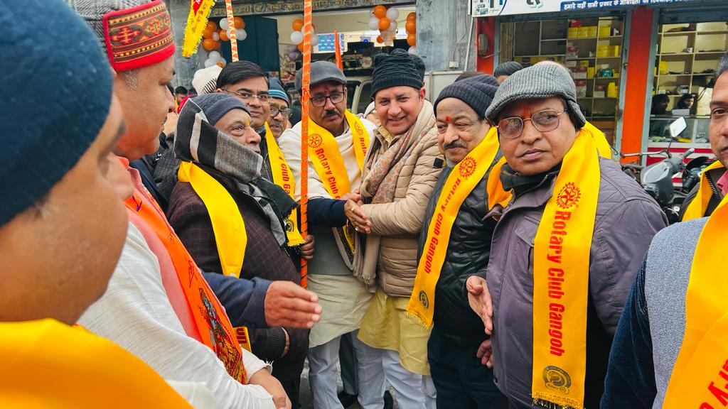 KiratSinghbjp's tweet photo. सियावर रामचंद्र की जय।🙏🚩

आज गंगोह विधानसभा क्षेत्र के अंतर्गत गंगोह नगर में रोटरी क्लब द्वारा आयोजित अभिनंदन-पदयात्रा एवम श्री राम ज्योति वितरण कार्यक्रम में रहने का सौभाग्य प्राप्त हुआ।

#MLAGangoh 
@BJP4India @BJP4UP @Bhupendraupbjp @JPNadda @narendramodi @myogiadityanath @sunilbansalbjp @idharampalsingh @BJPSaharanpurOf