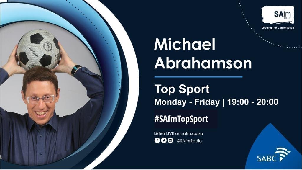 SAfmRadio's tweet photo. [ON AIR]  #TopSportOnSAFM with
@MemoryMentalist 

Tonight we page through the #Autography and joining us is SA sprinter @KINGBRUINTJIES 

We also preview @BafanaBafana match against Namibia at #AFCON2023 with @Lorenz_KO from @iDiskiTimes https://t.co/xT216DtaFH