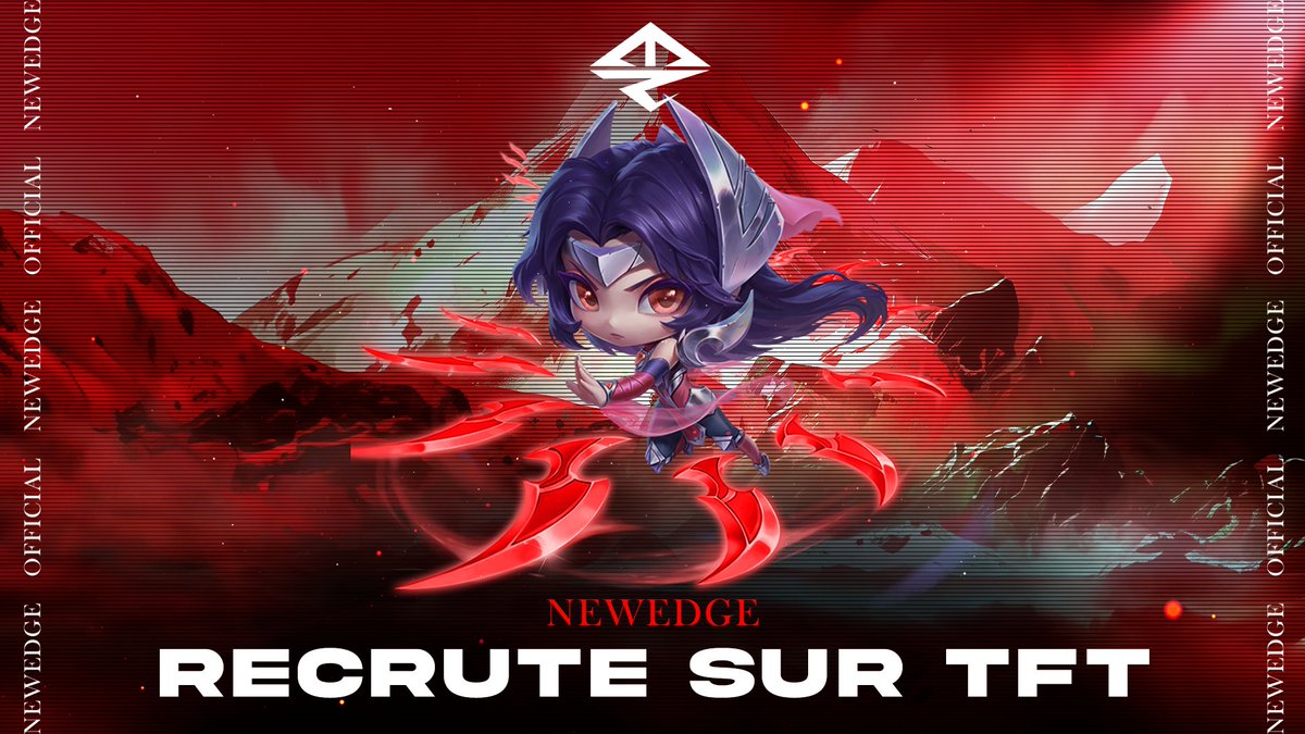Nous sommes à la recherche de joueurs #TFT pour compléter nos rangs ! 💫

🔹Master
🔹Motivé
🔹Présent sur la majeur partie des évents

🔸Rendez-vous en DM / Discord