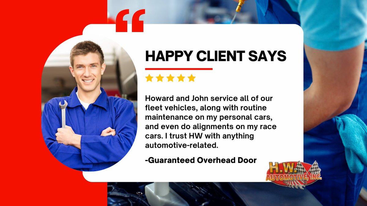 We are always happy to see clients satisfied with our services. Our team greatly appreciates the review and is committed to continuing to exceed your expectations!

#exhaustrepair #mufflerrepair #automaintenance