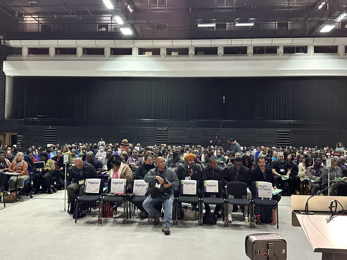 Really pleased to be at our Black members conf in Brighton. Privileged to speak here  and highlight the legacy of our Year of Black Workers. Great turnout . <a href="/unisontheunion/">UNISON - UK's largest union</a> <a href="/BlackUNISON/">UNISON Black members</a>