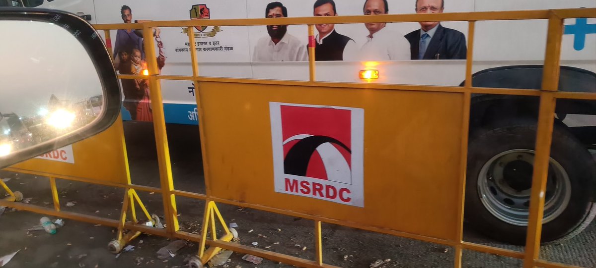 <a href="/MMRDAOfficial/">MMRDA</a> newly relocated 'vasooli kendra' with about 8 lanes / toll counters at Vashi Toll naka witnessed traffic jams this evening hrs. What happened to the yellow line policy ? <a href="/mumbaitraffic/">Mumbai Traffic</a> <a href="/Navimumpolice/">नवी मुंबई पोलीस - Navi Mumbai Police</a> <a href="/CivicKharghar/">Kharghar Civic Forum</a> <a href="/navimumbaicv/">Navi Mumbai Citizen Voice 🇮🇳 नवी मुंबई नागरिक</a>