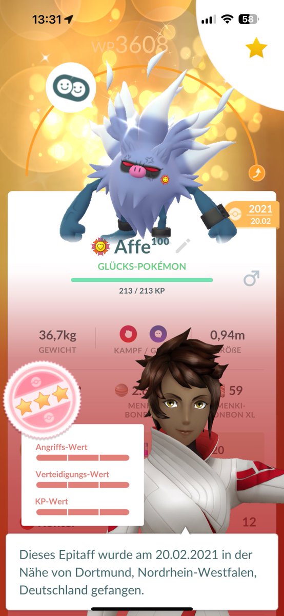 So he is my favorite monkey 😎#PokemonGO #PokemonGOApp