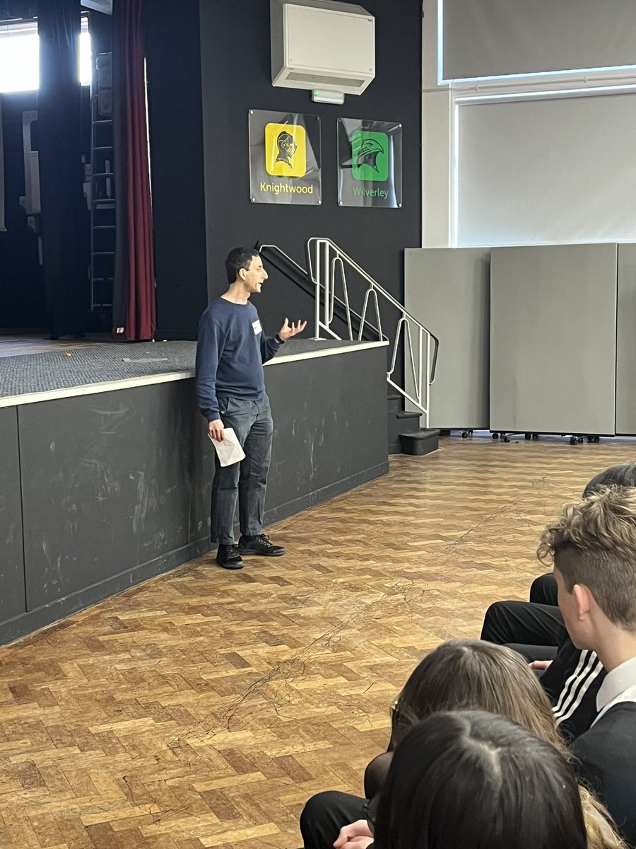 Thanks so much to <a href="/IlanKelman/">Ilan Kelman</a> for visiting <a href="/Noadswood_Sch/">Noadswood School</a> today. We really enjoyed your presentation.