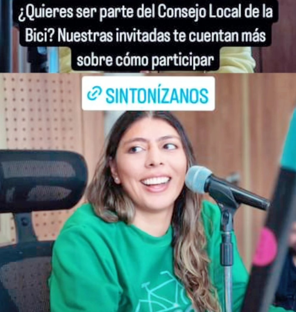 Hoy Hablando sobre los consejos locales de la bicicleta y sus nuevas elecciones 🎥 se pueden inscribir hasta el 16 de febrero y las elecciones son el 28 de febrero <a href="/dcRadioBogota/">DC Radio🎙 Emisora virtual de Bogotá</a>
