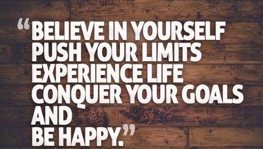 Believe in yourself, push your limits, experience life, conquer your goals, and be happy.. #FridayFeeling #FridayThoughts #Believe #Push #Experience #Conquer