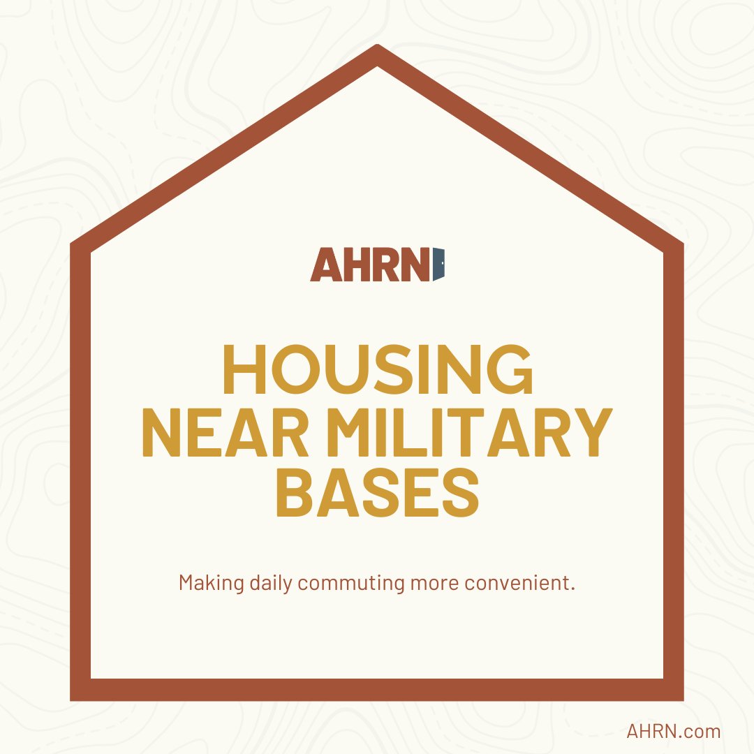 For service members and their families, proximity to a military base is often essential. AHRN.com helps users find housing near their assigned base, making daily commuting easier and helping military families stay connected to the support systems on base. 🇺🇸 #AHRN