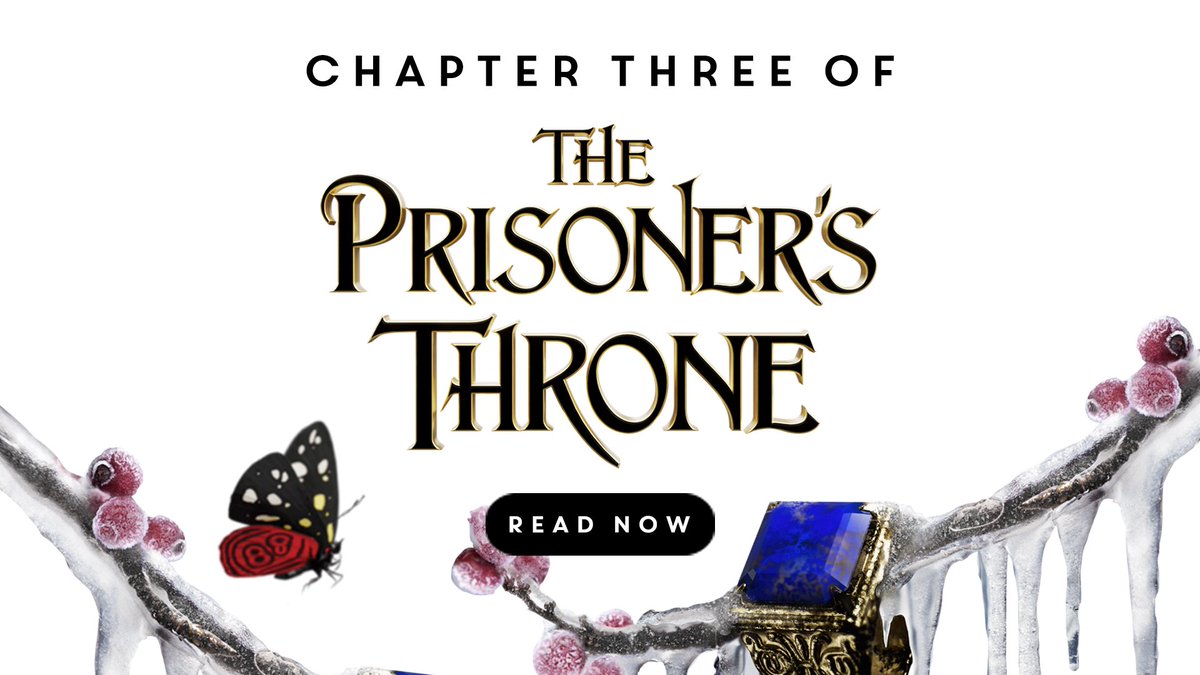 Showing up to drop off Chapters 1-3 of The Prisoners Throne. Hope you like! thenovl.com/landing-page/n…