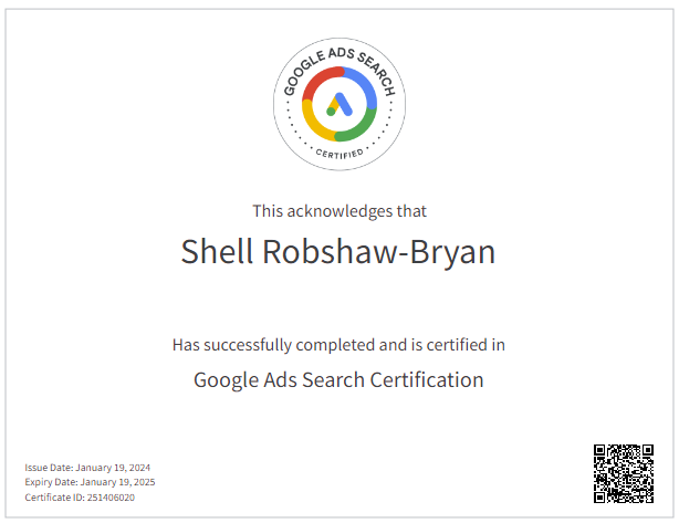 SurefireShell's tweet photo. Another 2 Google Skills Shop exams passed today. So That's now Google Ads, Google Creative and Google Ads Measurement done and dusted for another year.

A great way to finish off the week!

#googlecertification https://t.co/2T3W2Wozna