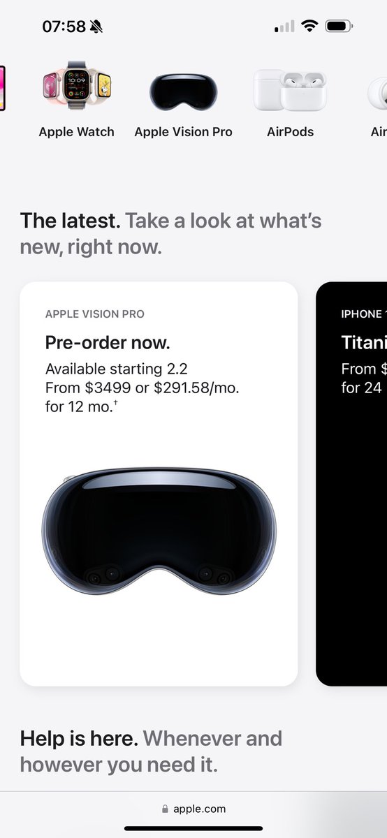 The era of spatial computing has begun! Won’t forget this historical moment!

youtu.be/Vb0dG-2huJE?si…

apple.com/shop/buy-visio…