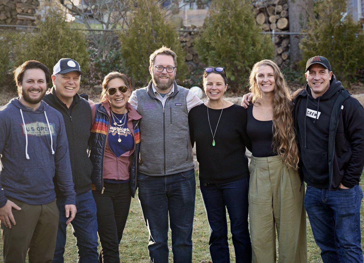 Family photo alert! It’s not too often ALL of us get to be on set together. A real treat we treasure. Thanks to Elena for opening up her home for a special project - you knowww we *covered* it with equipment - and to her son Charlie for snagging this shot of the whole band ❤️‍🔥