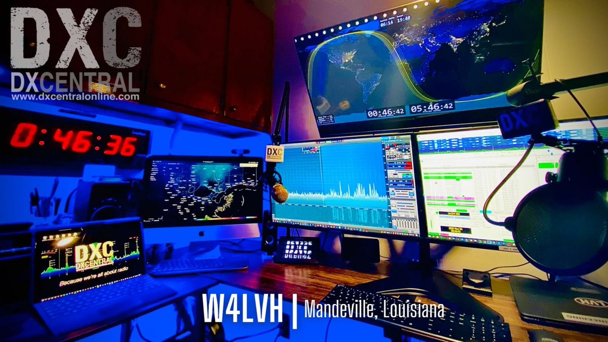 QSLRptMT's tweet photo. It's Friday - and that means another LIVE episode of DX Central from Northshore Studios. Get the details at: https://t.co/z5FgJJu0qj… #DXCentral https://t.co/yfXT8avfgA