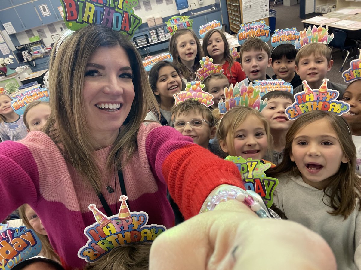 When you and a student have the same birthday you celebrate big!