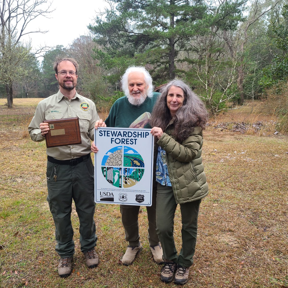 Just got this award for responsible stewardship at Shoal Sanctuary. #christinalarsonauthor #forestry #nature