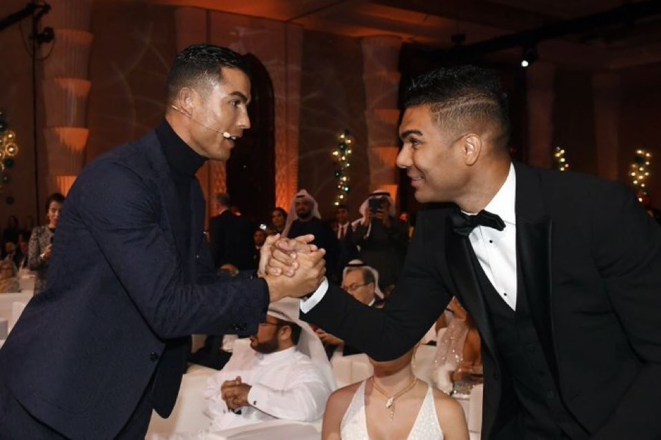 Cristiano Ronaldo ve Casemiro 🤍