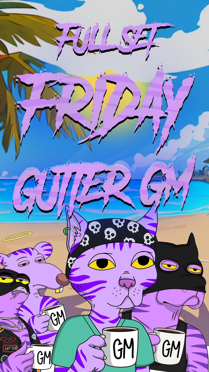 rughospital's tweet image. #fullsetfriday @GutterCatGang #keepitgutter