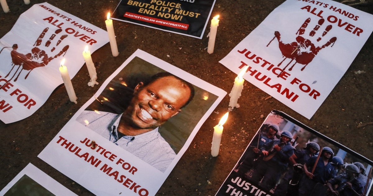 January 21 marks one year since human rights lawyer and opposition activist Thulani Maseko was brutally killed in his home in front of his wife and two young children in Eswatini. One year later, Maseko’s killers have yet to be apprehended. trib.al/H0lpIH2