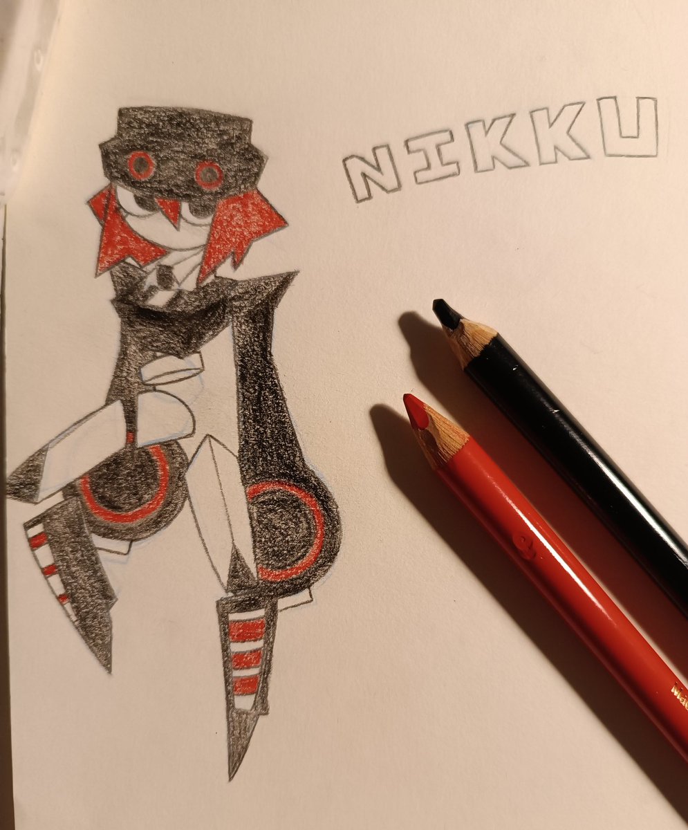 i made this sketch in class listening to The Girl From Planet 024
・～・～・～・～・～・
#Hotline024 #17bucks #NikkuMorioka #FNF