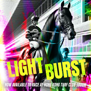 Light Burst has been added to HK 1800M and will now be available to obtain! 

This horse boasts a steady incline in proficiency as the race goes on but if you upgrade it, it will improve it's start of race approach. 

Light Burst - now available!