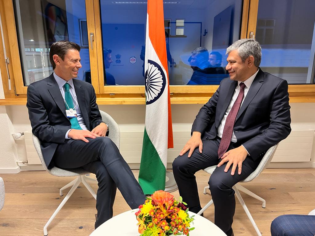Met Scott Nuttal, Co-CEO, KKR, who's a big fan of India and committed to continue investing in opportunities offered by India.