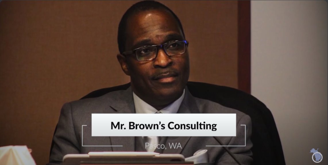 RISE-WA SPOTLIGHT: Based in Pasco, Mr. Brown's Consulting focuses his HR services in marginalized communities. WATCH: youtube.com/watch?v=ZYiuee… PNWER's RISE-WA Accelerator provided direct support & mentorship to #SmallBusiness in WA. Learn more: risewa.org