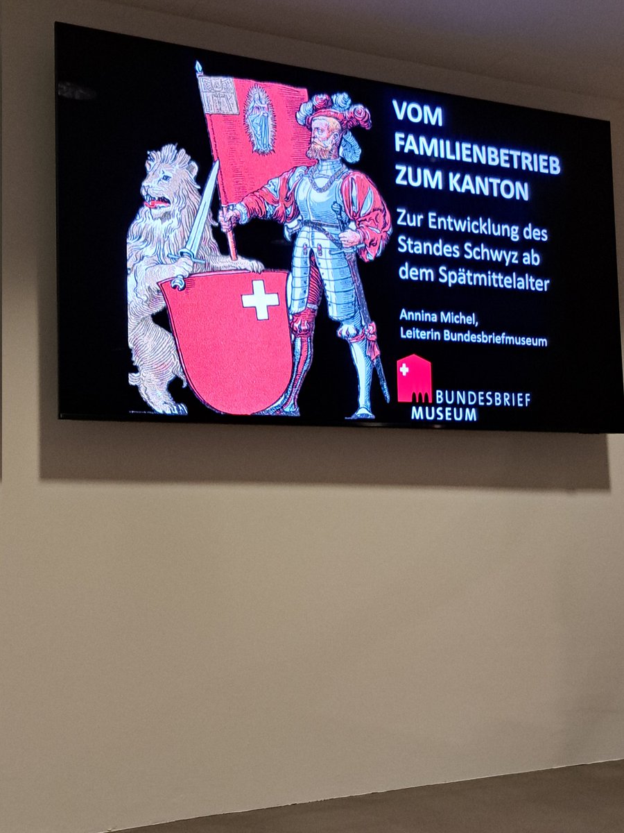eitschpee's tweet photo. Interessanter Vortrag im Bundesbriefmuseum Schwyz zum Kanton Schwyz Samstag, 20. Januar 2024 um 10:15Uhr zweite Möglichkeit #bundesbriefmuseum #geschichteschwyz https://t.co/htooLQ6ABR