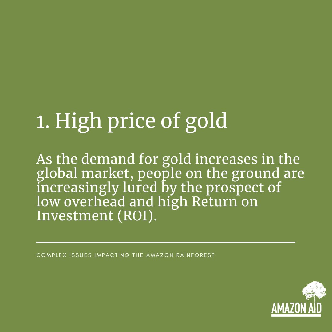 AmazonAidF's tweet image. Although ASGM has become an important source of income for many in the Amazon, it has also had numerous devastating social and environmental consequences.

More information: amazonaid.org/threats-to-the…