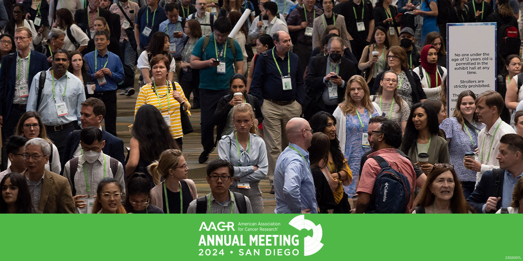 Register by February 16 to get the lowest available rates for the AACR Annual Meeting 2024 (April 5-10, San Diego). Learn more: bit.ly/3O8BpYN #AACR24