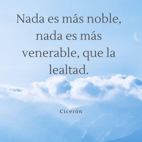 La lealtad es lo primero, lo segundo y lo tercero, si no eres leal, no vales nada.
El principito
#LealyReal
#EquipoADMM 
<a href="/EduardoFloMa1/">Eduardo Flores</a>