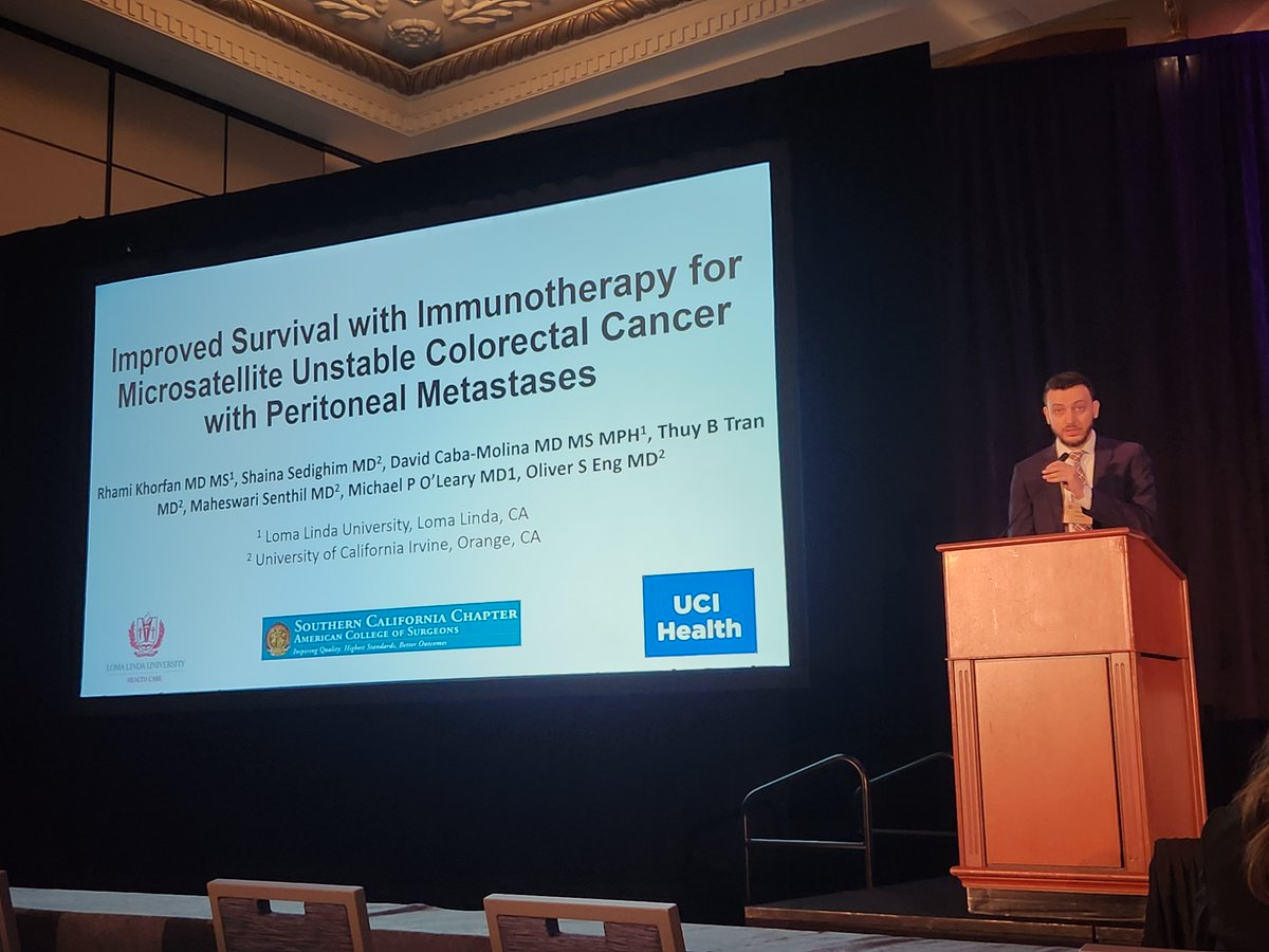 Sharon Lum MD MBA FACS (@drsharonlum) on Twitter photo <a href="/RhamiKhorfan/">Rhami Khorfan</a> <a href="/LLUHealth/">Loma Linda U. Health</a> CGSO fellow <a href="/SoCalSurgeons/">SoCal Chapter - American College of Surgeons</a> Annual Mtg highlighting improvements in advanced GI cancer + need for MSI testing/documentation <a href="/LLUHPhysicians/">LLUHphysicians</a> <a href="/LLUMedSchool/">Loma Linda University School of Medicine</a> <a href="/M_P_OLeary/">Michael O'Leary MD</a> <a href="/DrJukesNamm/">Jukes Namm</a> <a href="/RhamiKhorfan/">Rhami Khorfan</a> <a href="/LLUHealth/">Loma Linda U. Health</a> CGSO fellow <a href="/SoCalSurgeons/">SoCal Chapter - American College of Surgeons</a> Annual Mtg highlighting improvements in advanced GI cancer + need for MSI testing/documentation <a href="/LLUHPhysicians/">LLUHphysicians</a> <a href="/LLUMedSchool/">Loma Linda University School of Medicine</a> <a href="/M_P_OLeary/">Michael O'Leary MD</a> <a href="/DrJukesNamm/">Jukes Namm</a>