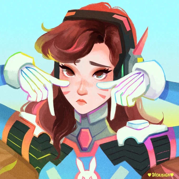 hello friends!   happy shop restock day! i've got new holo dva and mercy prints, discounted calendars, and restocks of sold out merch! lots of goodies are back, check out my shop to see everything~ (つˆᗜˆ)つ     shop  vickisigh.bigcartel.com